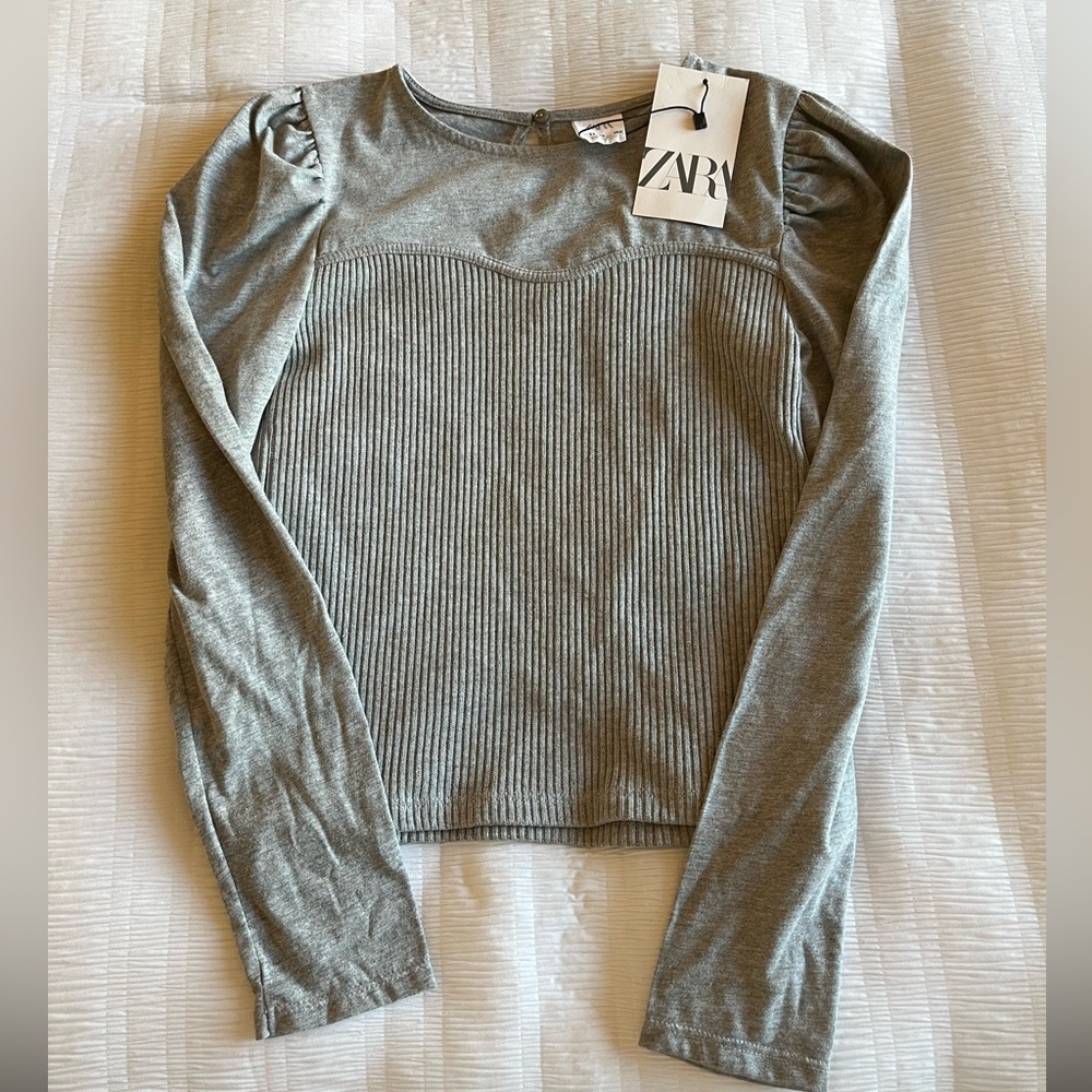Zara Grey Long Sleeve